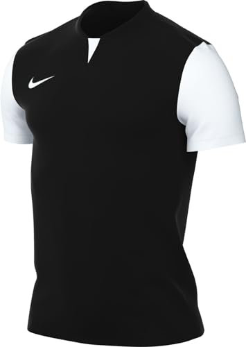 Nike Herren M Nk Df Trophy JSY Short-Sleeve Soccer Jersey, Black/White/White/White, XL EU
