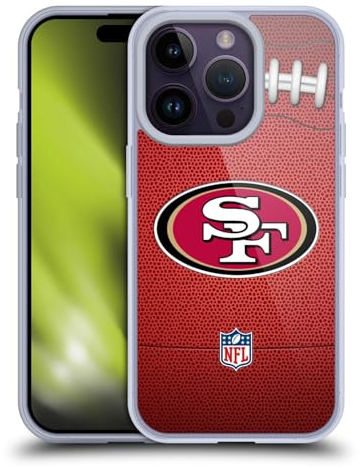Head Case Designs Licenciado Oficialmente NFL Fútbol San Francisco 49ers Gráficos Caso Funda de Gel Suave Compatible con Apple iPhone 14 Pro