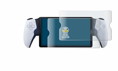 BROTECT Schutzfolie für Sony Playstation Portal | 2 Stück Entspiegelnder Displayschutz Made in Germany Matte Full-Screen Folie Full-Cover 3D Curved Anti-Reflexion Montage Kit