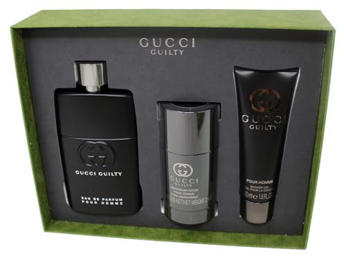 Gucci Guilty Pour Homme (Eau de parfum 90 ml + Shower gel 50 ml + Deodorant stick 70 g) Gift Set