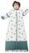 Chilsuessy Winter 2.5 Tog Kinder Schlafsack mit abnehmbaren Ärmeln Baby Schlafsack Bio Baumwolle Ganzjahres Schlafsack für Jungen und Mädchen, 2.5 Tog/Flugzeug Gans, L (100-130 cm)