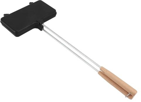 Sandwichera para fogata, máquina para hacer pasteles con mango largo, utensilios de cocina japoneses versátiles y uniformes para acampar para fuego de gas, acampar al aire libre