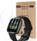 Cable Leader 2 Stück Schutzfolie für Panzerglas für Fitbit Versa 3/Fitbit Sense, Anti-Öl, Kratzfest, Sensitive Touch, Keine Blasen Schutzglas, HD Klarsicht Fitbit Versa 3/Fitbit Sense Displayschutz