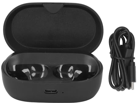 Culnflun Custodia Di Ricarica per Cuffie, Nera USB-C 600mAh, Custodia Di Ricarica per Cuffie Bluetooth Di Ricambio Con Indicatore Luminoso per Elite 7 Pro/Elite 7 Active