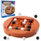 4 Gewinnt, Vier Gewinnt Spin Brettspiel, Track Logic Board, Logic Road Brettspiel, Double Spiel für die Ganze Familie