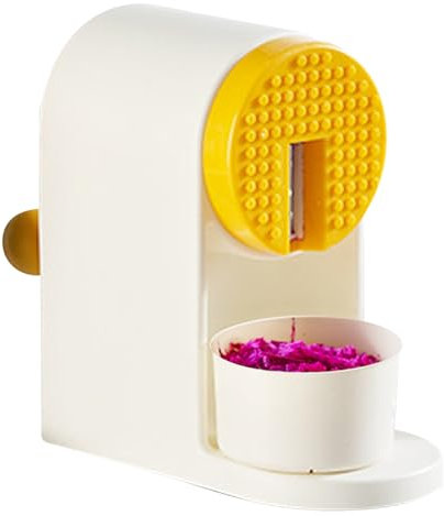 Kustimantu Rasierte Eismaschine, rasierte Eismachermaschine - Edelstahl Schneekonmaschine Handbuch Eismacher Crusher - Slushies rasierte Handkurbel, tragbarer Schneeconhersteller für Partys,