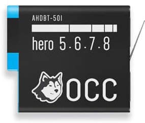 OCC Li-ion Replacement Battery Compatible with GOPRO Hero 8/7/6/5