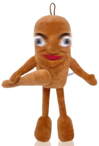 PyrrlicToy Plüsch Kuscheltier, 37cm Holzmensch Stuffed Animal Doll, Cartoon Plush Soft Doll, Horror Games Plush, Kinder Plüsch Spielzeug