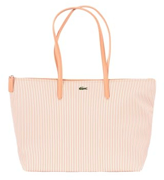 Lacoste Sac fourre-tout pour femme L12.12 Rose Taille M