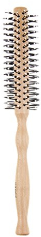 B Baosity Runde Haarbürste Rundhaarbürste Spezial Fönbürste Rundbürste und Wildschweinborste aus Holz - S