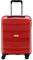 BIBA Reisekoffer mit Rollen Unisex aus Polypropylen, Handgepäck Koffer mit Trolley Travel Carri G CR20, Griffwagen, Reißverschluss, PP Polypropylen, Rote Farbe