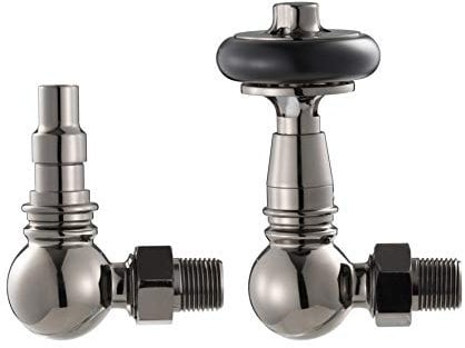 Arroll TEP-UK15-BN UK-15 Radiadores, níquel negro