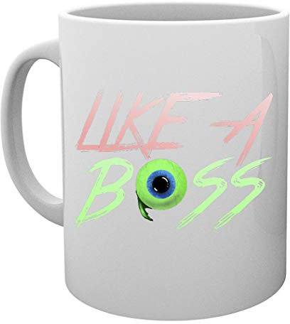 Like A Boss Auge Kaffeebecher Tassen Mug Cup