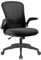 Homall Schreibtischstuhl Bürostuhl mit Klappbaren Armlehnen Mesh-Bürostuhl Ergonomisch Drehstuhl Chefsessel Atmungsaktiver Kompaktstuhl, Taillenstütze, Netz Stuhl bis 136kg/299LB Belastbar (schwarz)