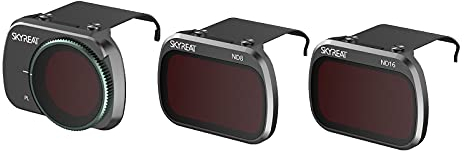 Skyreat Mavic mini 2 ND Filtro per DJI Mavic Mini/Mini 2/Mini SE, confezione da 3 (CPL ND8 ND16)