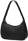 CYHTWSDJ Damen Shoulder Bags for Women, Cute Handbag Mini Clutch Purse with Zipper Closure Hobo Tote Handtasche, Nylon Schwarz