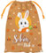 GRUSS & CO Geschenkbeutel mit Motiv Gibt | Polyester, Baumwolle, 28 cm x 20 cm | Geschenk Ostern, Osternest | 47987