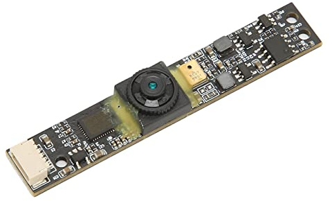 Septpenta Mini Kameraplatine, 2MP 0,28 Zoll PCB Platine 2,7 Zoll Coms Sensor, Freies Laufwerk, USB Kameramodul mit Mikrofon, 1080P HD Bildsensor 60 Fps Ohne Nachlauf für Computer