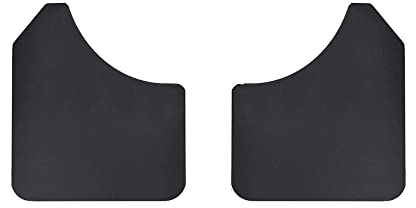 Simoni Racing Kit Paraspruzzi RMF flessibile in ABS, Kit 2 parafanghi universali per auto, pickup, SUV, furgoni, camion