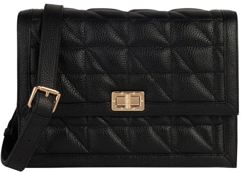 Geox Damen D Fedra Bag, Schwarz, Einheitsgröße EU