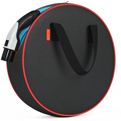 GADLANE Sac de Rangement Cable - Résistant à l'eau Câble Housse Sac de Transport pour Camping-Car, Voiture - Sac de Transport - Câble EV pour Câbles de Charge EV/Rallonges/Branchements (40 cm)