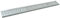 1PEZZO GRIGLIA ZINCATA PER CANALETTA A15 cm 99,5 x 12,6 x H. 2,0