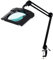 SEMPLIX LED Lupenleuchte 60 LEDs schwarz (Linse 189 mm x 157 mm/Tischklemme)