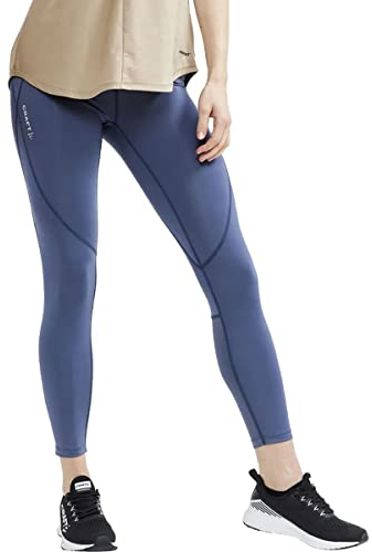 Craft Sportswear Damen ADV Essence High Waist Tights | Workout Leggings mit Schlüsseltasche | Ideal zum Laufen, Yoga, Fitnessstudio, Magie, X-Klein