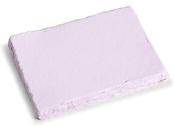 OVERDOSE Papel de algodón blanco, paquete de 50 hojas de algodón hechas a mano, pinturas, dibujos, cartas, papelería, grosor de 200 g/m², tamaño 7 x 5 pulgadas, 15 x 10 cm