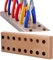 Pinza Organizzatore, Legno di Pino Espositore Base Pinza in Legno Blocco Cacciavite Rack di Stoccaggio Pinze Taglierine Organizzatore Porta Taglierina in Legno Rack 16 Fori Per La Conservazione