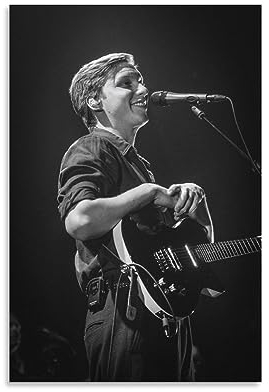George Ezra MusicFashion Poster Dekorative Malerei Leinwand Wandkunst Wohnzimmer Poster Schlafzimmer Gemälde 50 x 75 cm