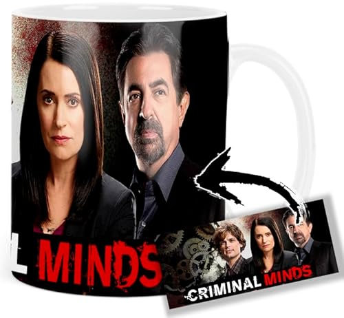 Criminal Minds Matthew Gray Gubler Paget Brewster Joe Mantegna Tasse Keramikbecher Mug
