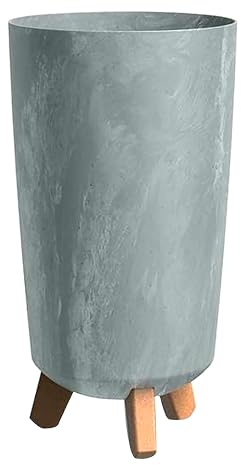 Prosperplast Blumentopf GRACIA TUBUS SLIM Betoneffekt Beton 23,9 cm