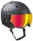 BLACK CREVICE Skihelm mit Visier Kirchberg schwarz/Silber, L (58-61cm)