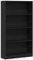 vidaXL Bücherregal 4 Fächer Schwarz Eichen-Optik 80x24x143 cm