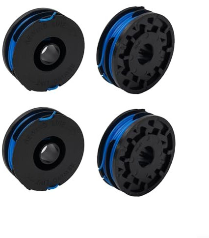 4Pack Replacement Trimmer Spool for Spear-Jackson GT450, GT600, N1F-GT-280/450-D, S6030ET Cordless Trimmers, Edger-Refills Line Auto Feed Single Trimmers Line Cord