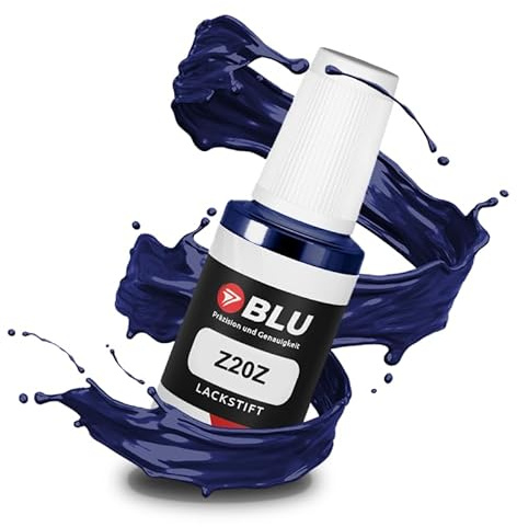 BLU Auto Lackstift Blau kompatibel für Opel Z20Z Royal Blau | Auto Lack Reparatur Ausbesserungslack