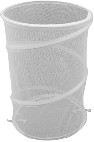Acouto Pflanzenabdeckungsnetzwerkbedeckung, Tragbarer Pflanzenschutz mit 16 Gemahlenen Einsätzen für Garten und Yards Pop -Up Mini -Gewächshaus, Pop up Mini Gewächshaus (White)