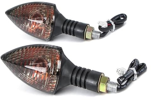 Blinker for KTM 690 990 for Duke for SMC for SMT LC4 for Supermoto 2008–2010 for Adventure for Super 210 mm Blinker, 2 Drähte, Motorrad-Blinkerlampe(Smoke)