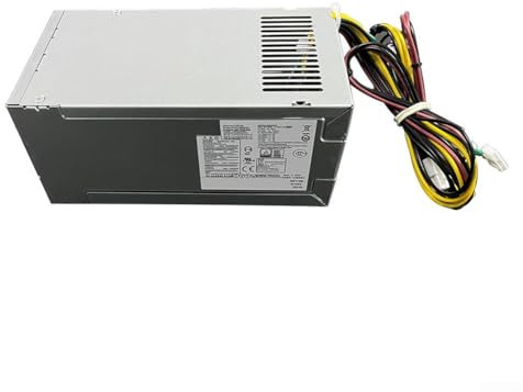 Trurovem Fuente de alimentación de 500 W para HP 280 G8 Pro Z2 TE01 TG01, PSU de repuesto L77487-001 L89233-001 con protección contra sobretensión, adaptador de metal de bajo ruido para PC de