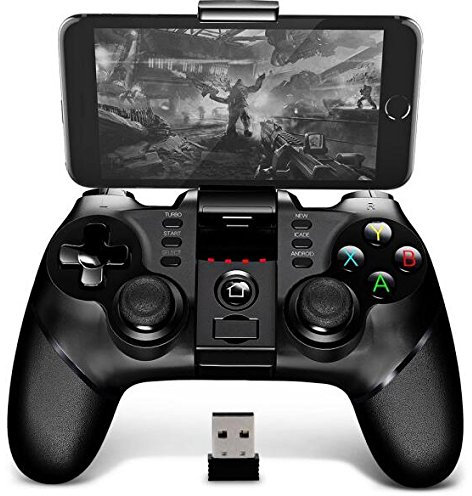 ipega 9076 Gamepad Bluetooth con supporto ricevitore wireless 2.4 G – nero