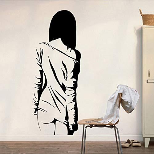 Mddjj Anime Manga Sexy Teen Mädchen Vinyl Aufkleber Abnehmbare Pvc Wandaufkleber Für Schlafzimmer Kunst Poster Wand Home 33 * 88 Cm Wohnzimmer Dekoration Kinderzimmer