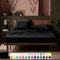 Carpe Sonno Elastisches Jersey Spannbettlaken 90x200cm Baumwolle bis 100x200cm [Made in EU] Absolut Bügelfrei - 15 cm bis 25 cm Steghöhe | Bettlaken 90x200 | Spannbettlaken 100x200 Baumwolle