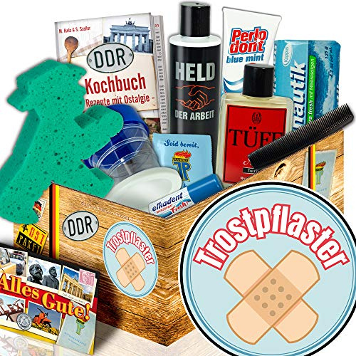 Trostpflaster/Männer DDR Pflegebox/Aufheiterungs Geschenke