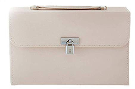 zhppac schmuckkästchen Damen Schmuckschatullen Stud Aufbewahrungsbox Dekorative Schmuckschatulle Schmuck Display Moderne Schmuckschatulle pink