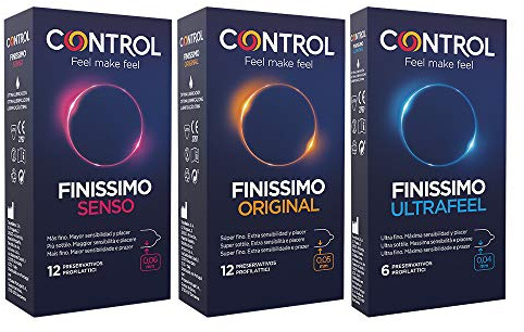 CONTROL Super Feeling Mix Kondom Geschenkset assortiert dünn - 30 Stück