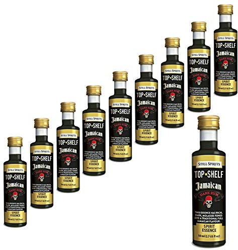 10x Still Spirits Top Shelf Jamaican Dark Rum Essence Flavours 2.25L