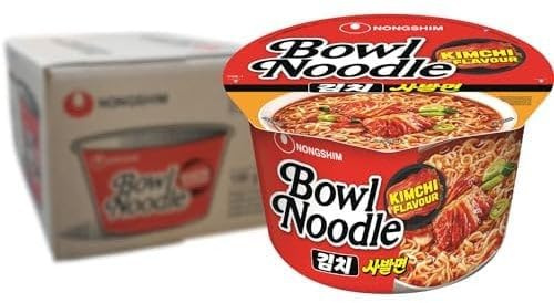 NONGSHIM - Instant Nudeln Meeresfrüchten Ramyun - Multipack (12 X 125 GR) | Koreanische Ramen zum schnellen Zubereiten - perfekt als Snack oder schnelle Mahlzeit zwischendurch