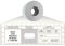 Preisauszeichner Etiketten 26x12 mit Sicherheitsstanzung weiß 36 Rollen permanent Preisetiketten für Smart Printex Tovel Contact Meto Blitz