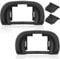 Updated Soft Silicone Camera Eyepiece Eyecup for Sony A7III A7II A9 A7S A99II A58 A7 A7R IV A7RIII A7SII, 2Pack Camera Hot Shoe Cover for Sony + 2Pack Camera Eye Cup Replacement for Sony